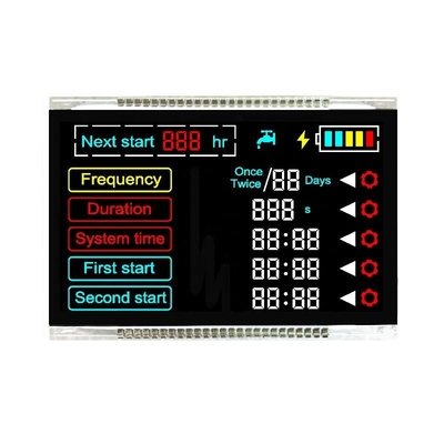 Tipo LCD modulo LCD su ordinazione di VA del produttore monocromatico della cifra dell'esposizione di segmenti