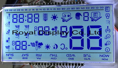 Blu LCD su ordinazione Amber Low Power Consumption bianca del pannello di RYD1201AA