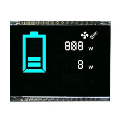 Esposizione LCD PIN Connect With Backlight della più grande di VA 7 di vista di segmento cifra su ordinazione dell'esposizione 4