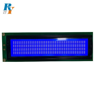 STN Modulo di visualizzazione LCD blu monocromo 40x4 con retroilluminazione a LED