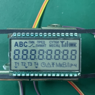 Modulo LCD TN 2.8v -40 gradi Celsius transflettivo positivo 64Hz energetometro