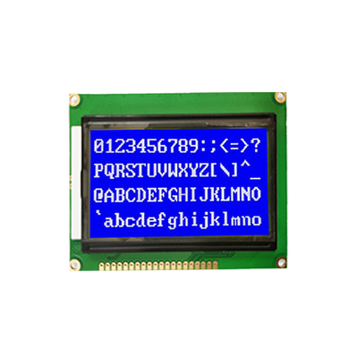 64*32 Modulo LCD grafico ST7920 con retroilluminazione Display industriale personalizzabile Grande temperatura