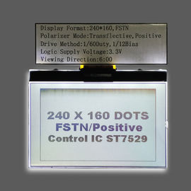 Lampadina bianca Fstn modulo LCD di 160 * di 240 Dots Graphic per l'esposizione LCD del carattere della matrice