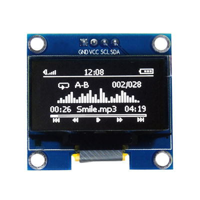 Modulo LCD a 0,96 pollici dell'esposizione di Board Spi LCM del driver dell'interfaccia di 128X64 OLED