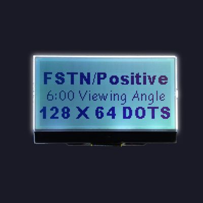 128*64 parallelo monocromatico ST7565R del dente dell'esposizione LCD positiva del modulo dei punti FSTN