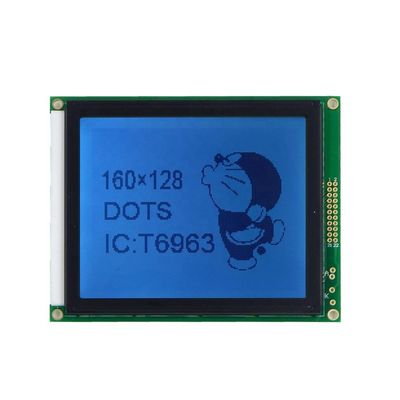 160128 esposizione LCD LCD di Pin 160X128 del modulo T6963c 5V 22 del grafico