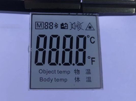 Dente LCD FPC dell'esposizione del grafico del termometro di IR con il regolatore della zebra