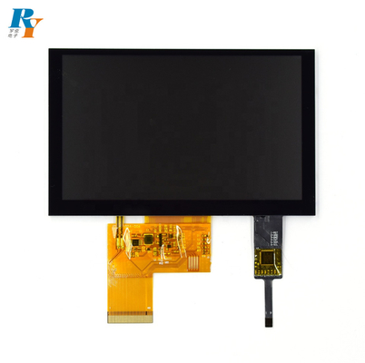 Monitor dell'affissione a cristalli liquidi del pannello di tocco di 800×480 Dots Tft Lcd Display Transmissive 5.0in