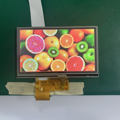 480×272 punteggia il pannello di tocco a 5,0 pollici dei bit di Pin 6 dell'esposizione 5.0V RGB 40 di TFT LCD