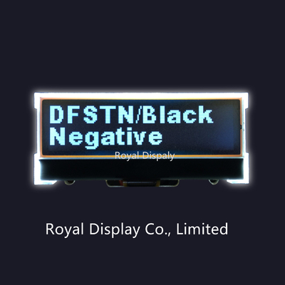 Monocromio negativo grafico dell'esposizione 128X32 di LCD del DENTE di FSTN con 5.25V