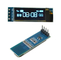 Pubblicazione periodica a 0,91 pollici 0,91&quot; blu di 128x32 I2C IIC driver LCD del modulo SSD1306 dell'esposizione di OLED