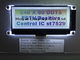 Esposizione LCD di FSTN/Stn 240X80 del dente positivo su ordinazione del PUNTO 3.3V Transflective ST7529