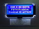 Esposizione LCD di FSTN/Stn 240X80 del dente positivo su ordinazione del PUNTO 3.3V Transflective ST7529