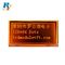Saldatura LCD Transmissive arancio di vendita calda dell'esposizione FSTN FPC del modulo di 128X64 Dots St 7565p Blacklight