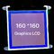 esposizione grafica 160X160 3.3V FPC di LCD di parallelo del dente di 60mA FSTN mono per il rivelatore