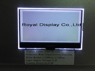 Modulo LCD di 240*128 Dots Graphic per il condizionatore d'aria/l'automazione della casa