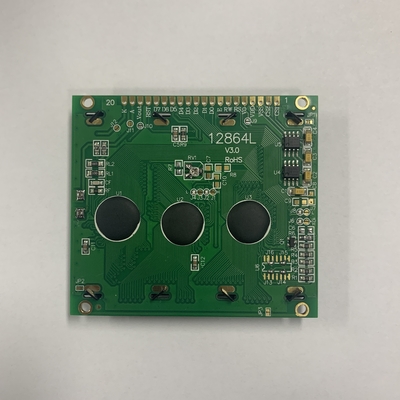 modulo monocromatico dell'affissione a cristalli liquidi del grafico dello schermo di visualizzazione di 128x64 20pin 3.3V FSTN STN 12864