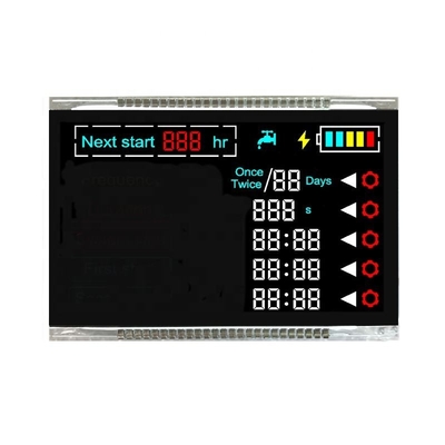 Tipo LCD modulo LCD su ordinazione di VA del produttore monocromatico della cifra dell'esposizione di segmenti