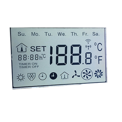 segmento LCD su ordinazione di monocromio 7 di TN del modulo 3.3V per il metro astuto di energia