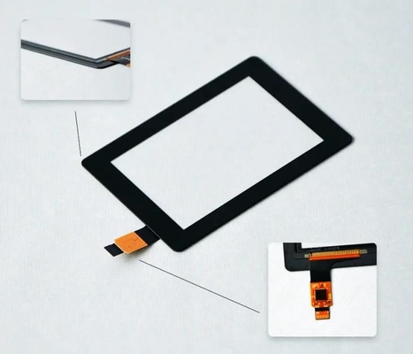 Pannello capacitivo industriale su ordinazione a 3,5 pollici di piccola dimensione del touch screen dello schermo attivabile al tatto I2C