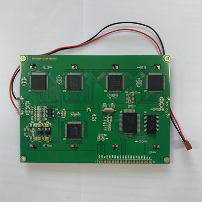 RoHS ISO STN Positivo 240x128 punti Modulo LCD grafico Alimentazione 5,0 V