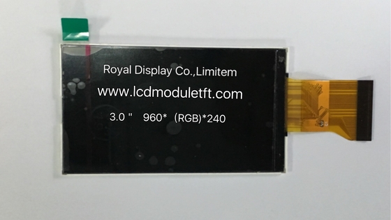 3 pollici schermo a colori 960x240 modulo LCD TFT con luce laterale nero