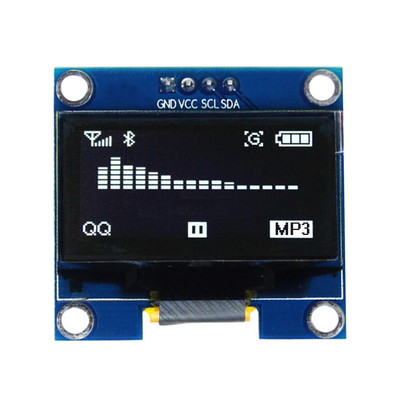 Colore ad alto contrasto 0,96' OLED Display Module 128X64 Dots Matrix Screen