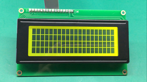 RY-C204LYILYW STN Modulo LCD con carattere giallo - verde con circuito integrato SPLC780D1-021A
