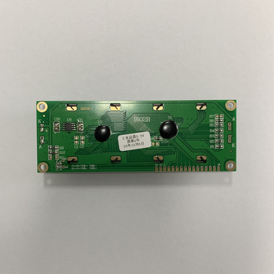16*2 Modulo LCD STN di grande dimensione Negativo blu monocromo con IC ST7065