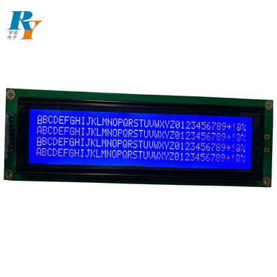 40*4 caratteri STN LCD Modulo Blu Monocromo Negativo Grande Dimensione Con ST7065/7066