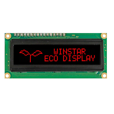 2.4' 100*16 punti Modulo OLED monocromo Display industriale/medico WEG010016A