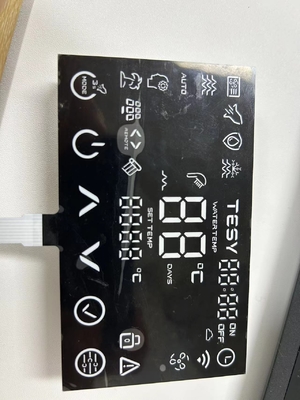 Display a 7 segmenti a LED mono colore bianco pannello di misura di qualità industriale