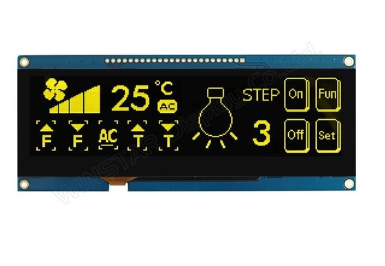 Modulo OLED 5.5'' 256*64 Monocromo COF con display touch Winstar replace