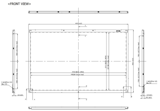 21.5'' TFT LCD Full HD Display LG 1920*1080 RGB Free View Alto Contrasto Originale