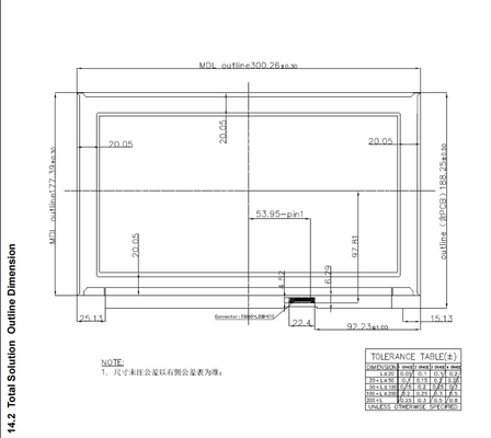 13.3'' TFT LCD Module Innolux 1920*1080 RGB Notebook display ad alto contrasto Monitor a vista larga