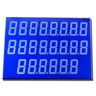 STN Modulo LCD blu 6H Monitor a larga temperatura a larga temperatura per distribuzione di carburante con PCB