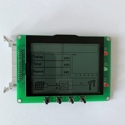 128*16 punti FSTN Modulo LCD personalizzato 6H con ST7565P Ampia temperatura per UPS Inverter fotovoltaico