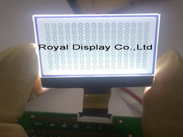Schermo LCD industriale negativo blu del modulo dell'affissione a cristalli liquidi del DENTE di 12864 Stn Transmissive