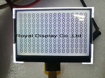Schermo LCD industriale negativo blu del modulo dell'affissione a cristalli liquidi del DENTE di 12864 Stn Transmissive