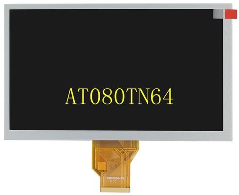 At080tn64 originale su misura Innolux 8" pannello LCD dell'esposizione del veicolo automobilistico di LCM 800X480