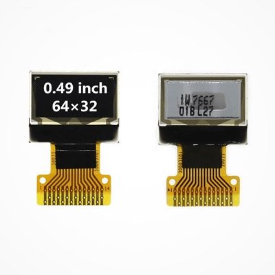 Micro schermo monocromatico a 0,96 pollici SSD1306 LCD SPI del pannello 128x64