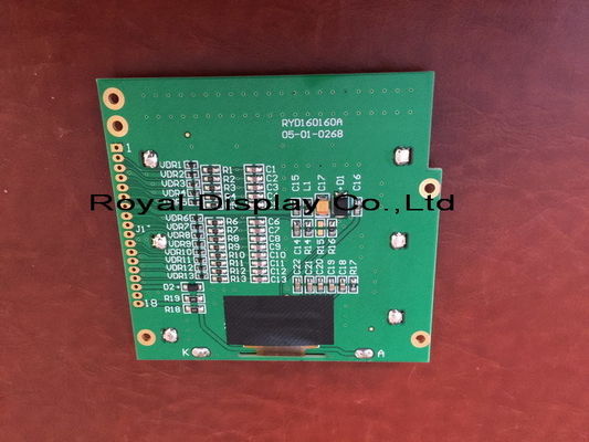 160X160 punteggia il regolatore LCD dell'esposizione UC1698 del modulo di Transflective della PANNOCCHIA