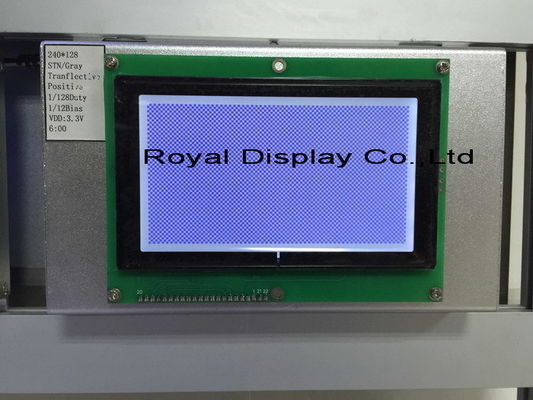 Il LCD grafico visualizza lo strumento industriale di Digital FSTN 240X128 dei punti della lampadina del modulo LCD su ordine della PANNOCCHIA