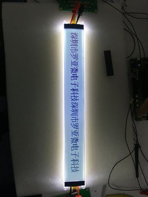 Dot Matrix su ordinazione 372×32 LCD punteggia il modulo LCD del mono grafico positivo di Transflective dello schermo di visualizzazione di FSTN con Blacklight