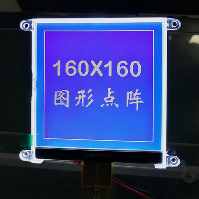 iso blu UC1698u dell'esposizione LCD LCD grafica ROHS del dente FSTN DOT Matrix di 160*160 60mA