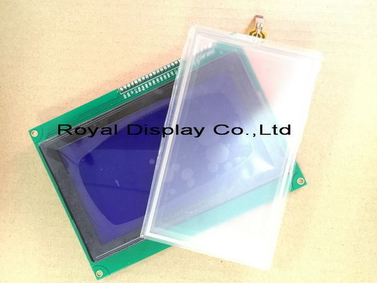 240*128 PUNTEGGIA il modulo LCD parallelo della lampadina dell'affissione a cristalli liquidi del modulo STN YG/Blue dell'esposizione di ROHS FSTN 3V