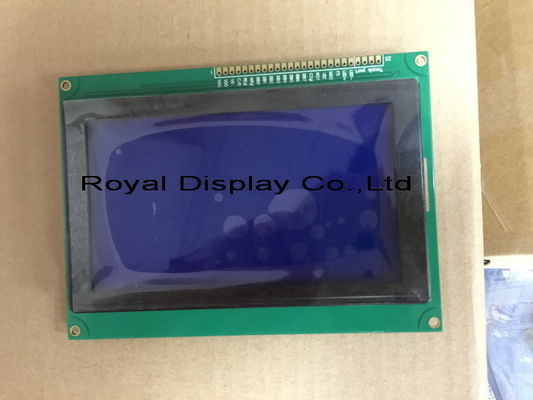 240*128 PUNTEGGIA il modulo LCD parallelo della lampadina dell'affissione a cristalli liquidi del modulo STN YG/Blue dell'esposizione di ROHS FSTN 3V