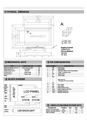 Pannello LCD di Cog/COB 128X64 Blacklight del grafico del mono modulo LCD all'ingrosso dell'esposizione