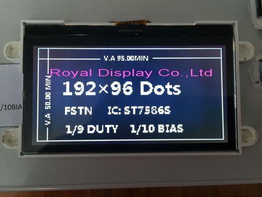 Esposizione LCD LCM della vendita all'ingrosso Stn/FSTN 19264 Dots Controller Blacklight Monochrome Graphic