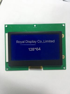 Modulo LCD 5V dell'esposizione della lampadina 12864 blu di Dfstn COG/COB del carattere